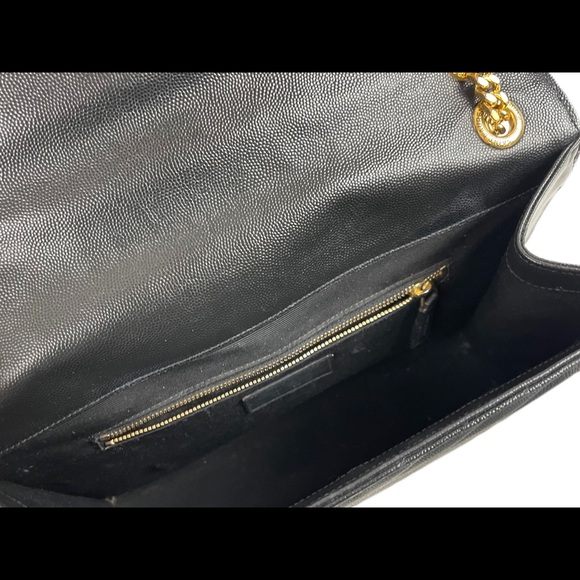 Saint Laurent Large Monogram Matelasse EnvelopeBag - Picture 5 of 7